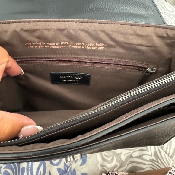 Authentic Matt & Nat black clutch - Picture 2 of 3